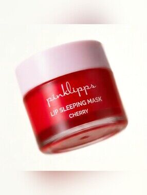 pinklipps Lip Sleeping Mask - Cherry - Hydrates Softens Plumps 15g